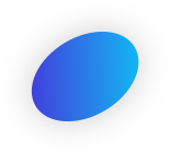 A blue circle on a black background.